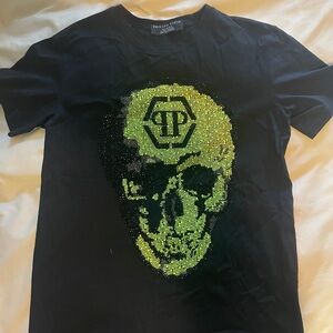 Philipp Plein Black Homme T-Shirt